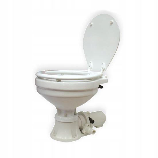 TOALETA JACHTOWA ELEKTRYCZNA 12V Z MACERATOREM Marka Nuova rade