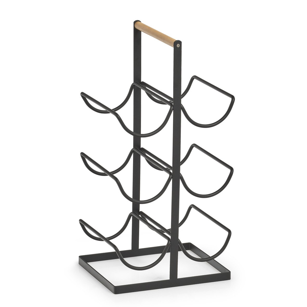 Elegantní stojan na víno na 6 lahví Zeller 46 cm