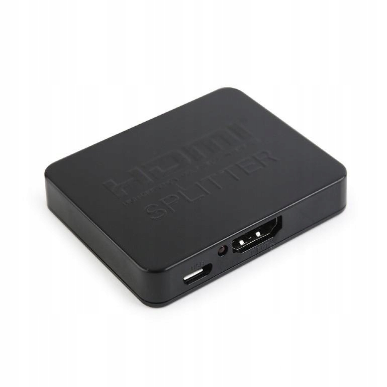 Splitter dwu portowy Hdmi 1 nadajnik 2 odbiorniki Gembird