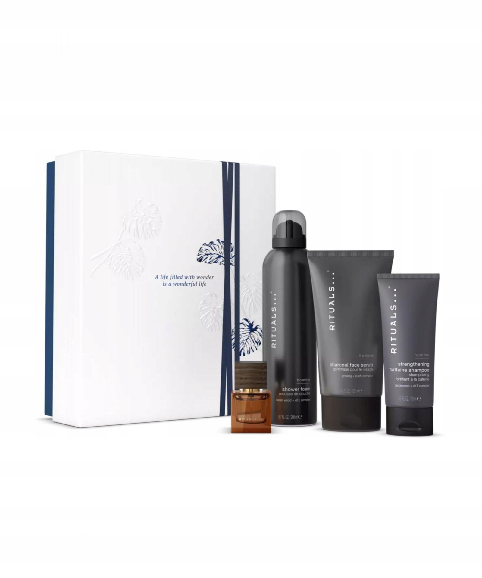 Sada Rituals Rituals of Homme Pěnivý sprchový gel 200 ML Šampon 70 ml Pleťová voda