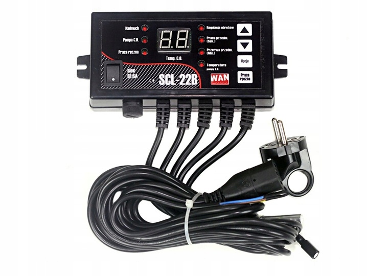 Sterownik regulator pompy C.O. i nadmuchu SCL-22B