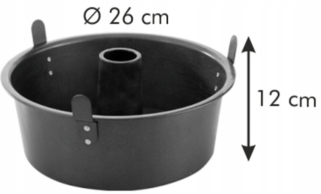 TESCOMA FORMA NA BABKĘ WIELKANOCNĄ BISZKOPT CIASTO ANIELSKIE 26CM Rodzaj forma do babki