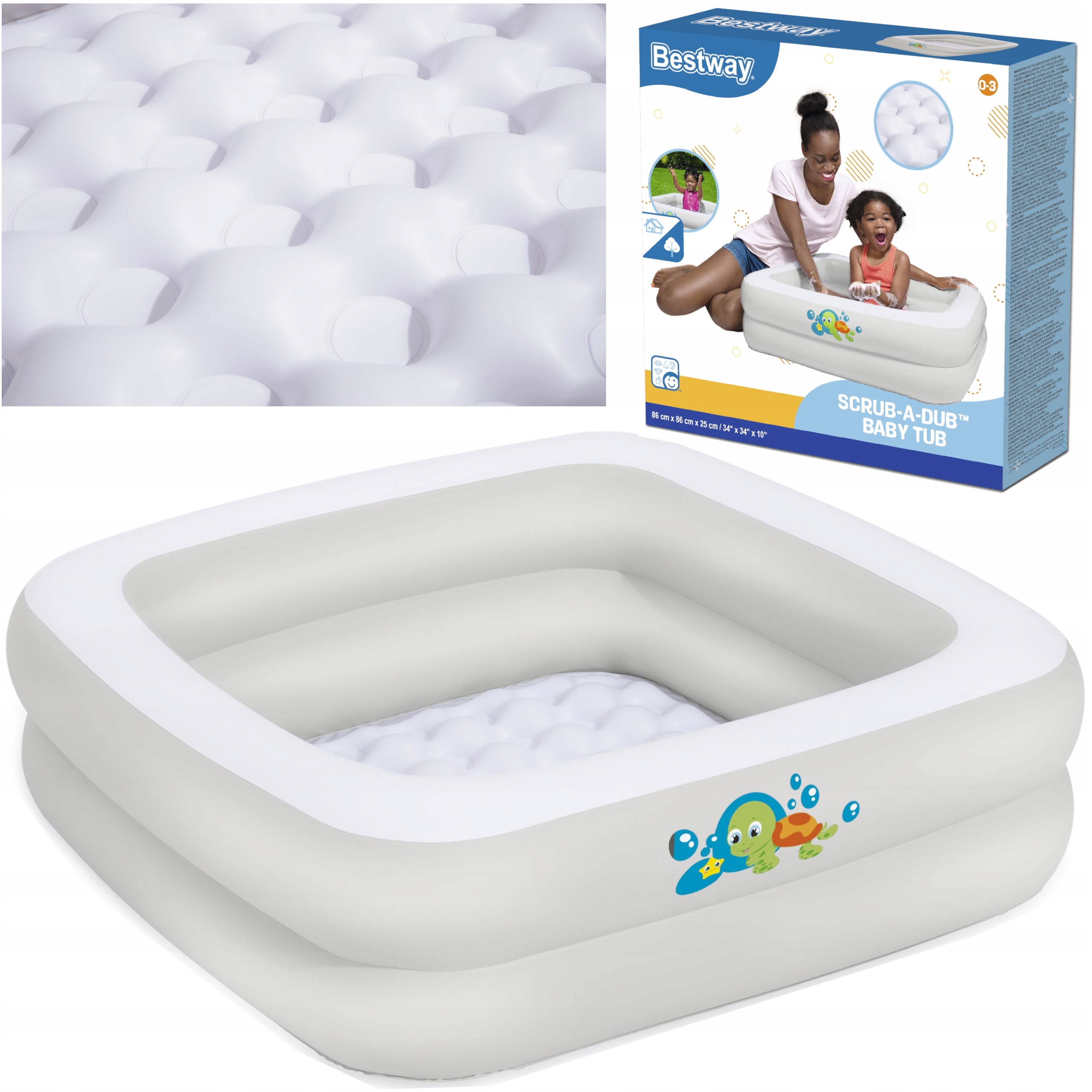 

Bestway Basen wanienka basenik dla dzieci 51116