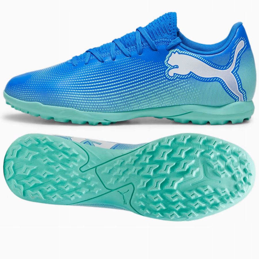 Puma Future 7 Play Tt (45) Pánské boty Turfy Šedá