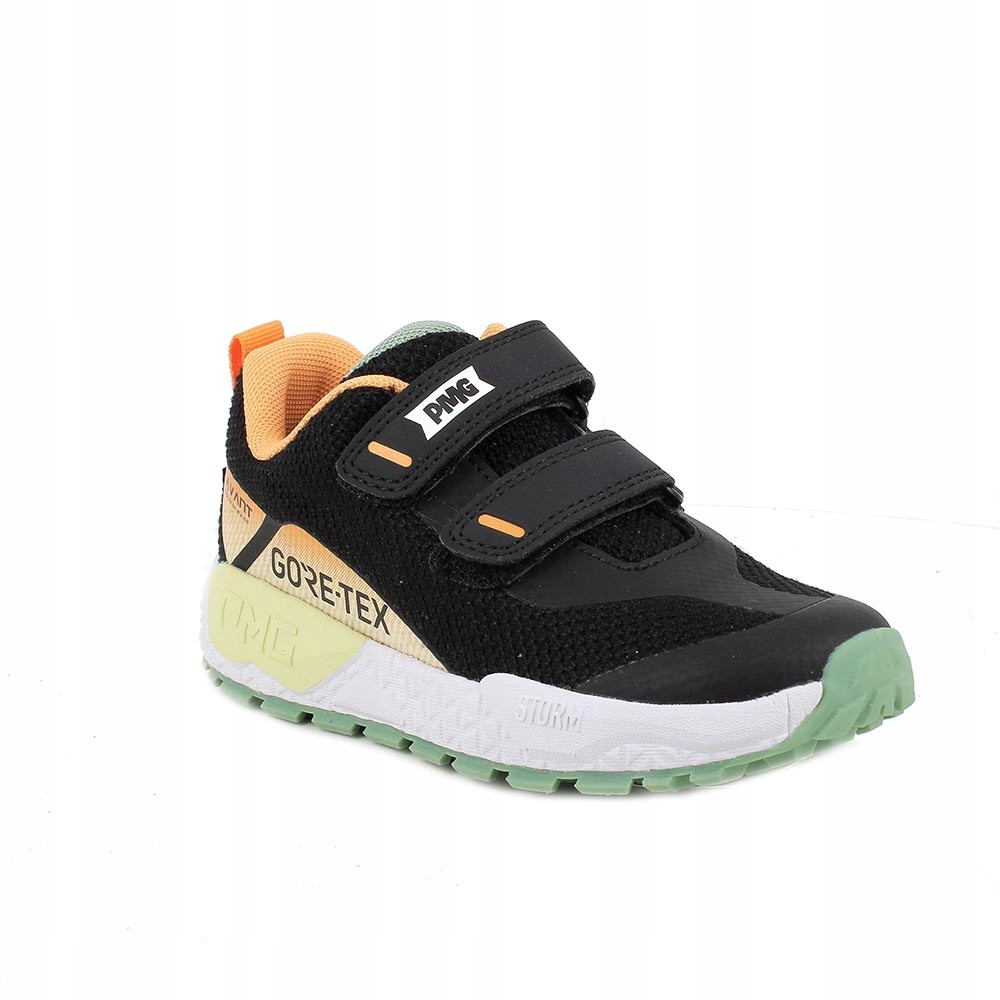 Obuwie sportowe Primigi 1431144 na rzepy goretex oddychające czarne r. 35