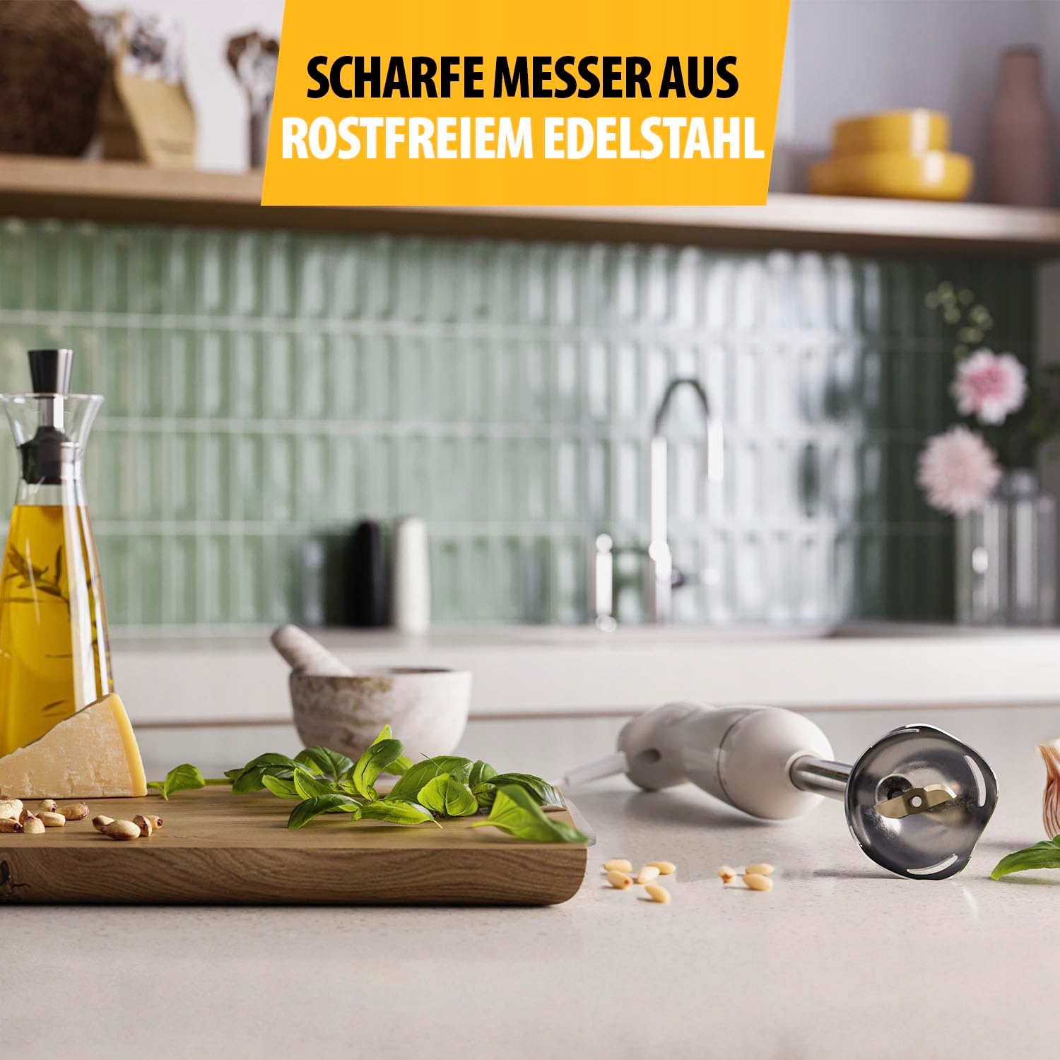 TRISTAR Blender Ręczny Stalowy Z Pulsacją Ergonomiczny Biały MX-4880 — miniatura 6