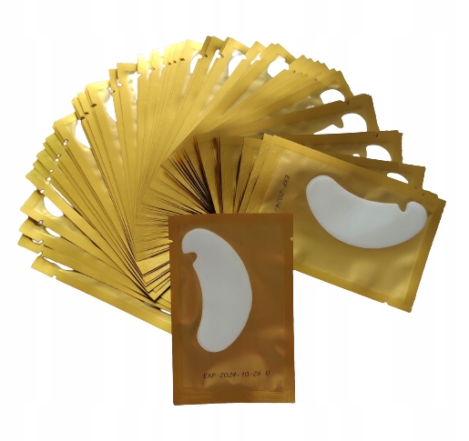 

Płatki żelowe Gold z Nacinką NEW-1 Lash-cafe 50par