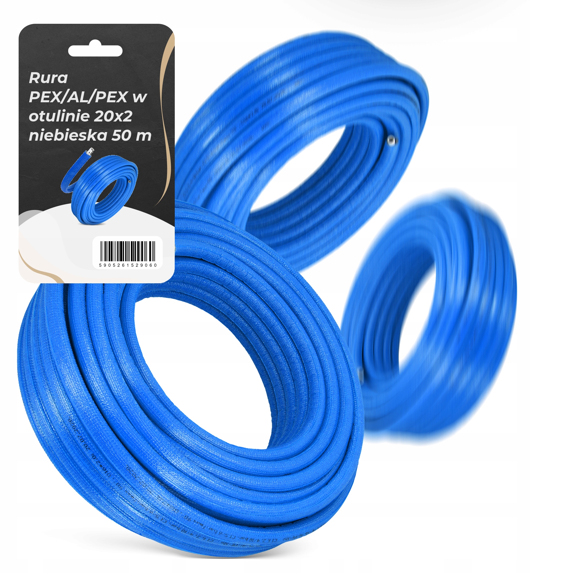 Viacvrstvová Rúrka PEX/AL/PEX20X2 Obal 50M