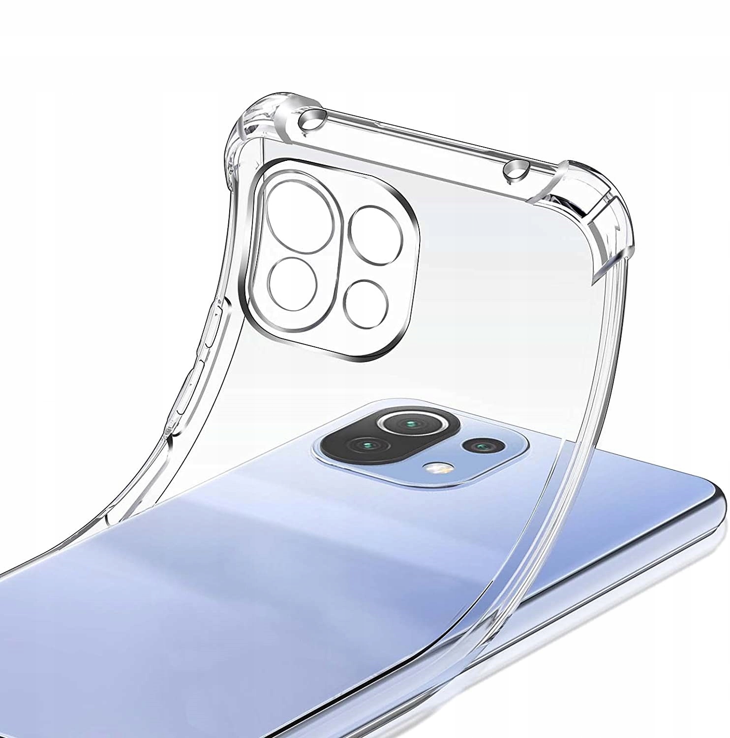 

Etui Pancerne Shock +szkło do Xiaomi Mi 11 Lite 5G