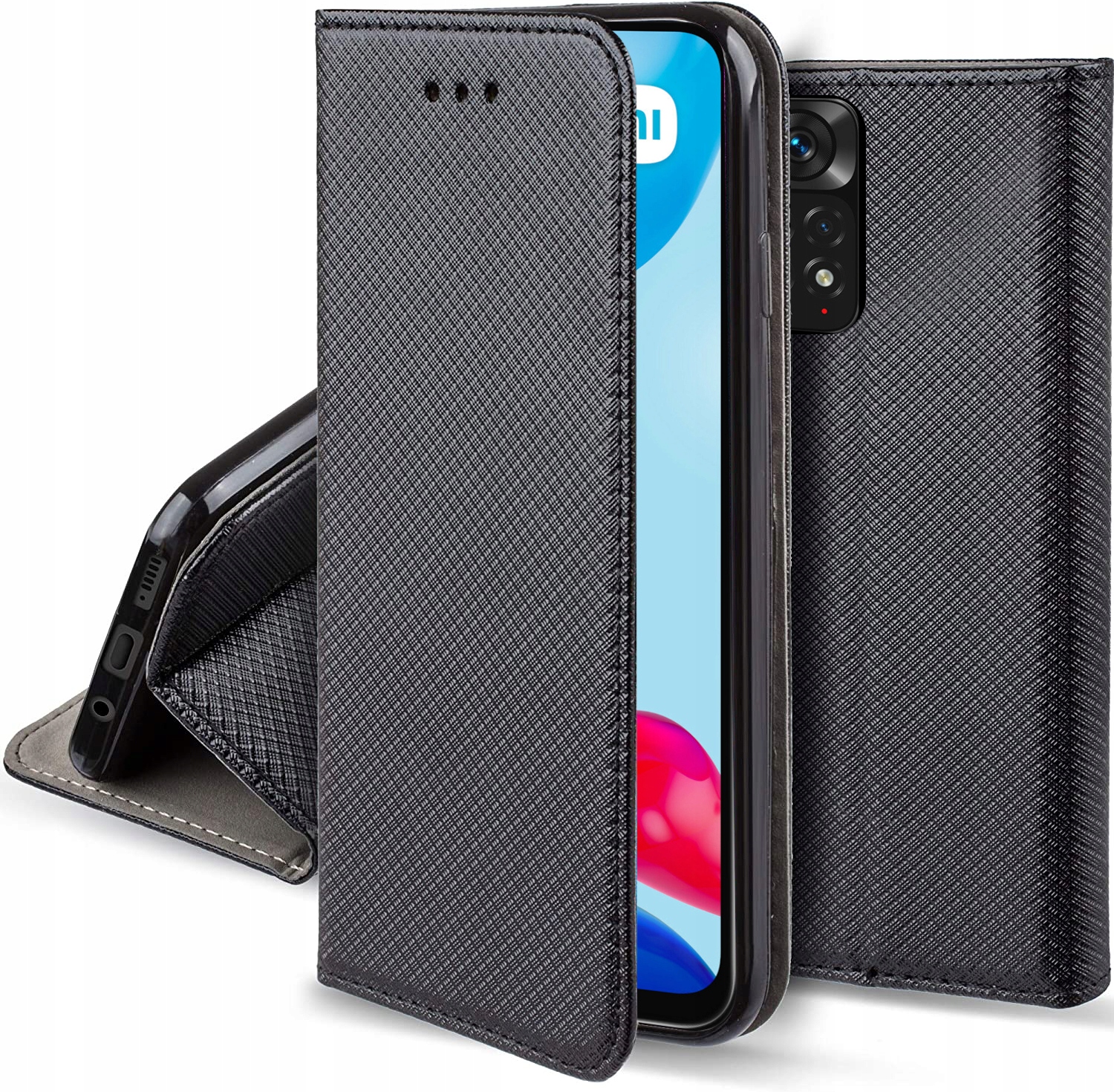 

Etui S-magnet Szkło do Xiaomi Redmi Note 11