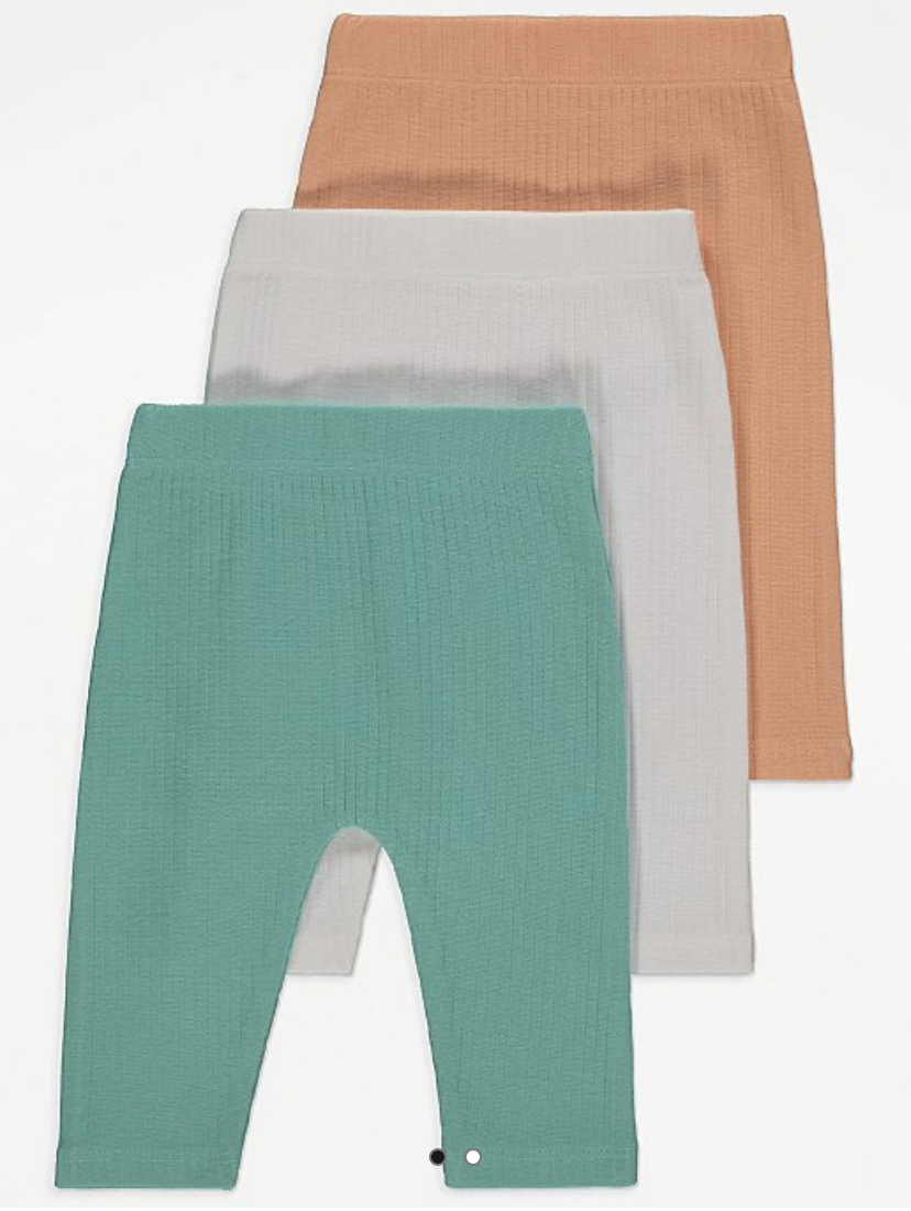 

GEORGE_80-86_3 Pack_bawełniane LEGGINSY_nowe