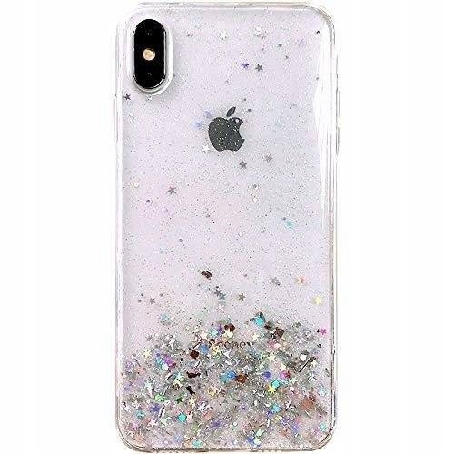 

Etui Glitter do Apple iPhone Xs Max Przezroczysty