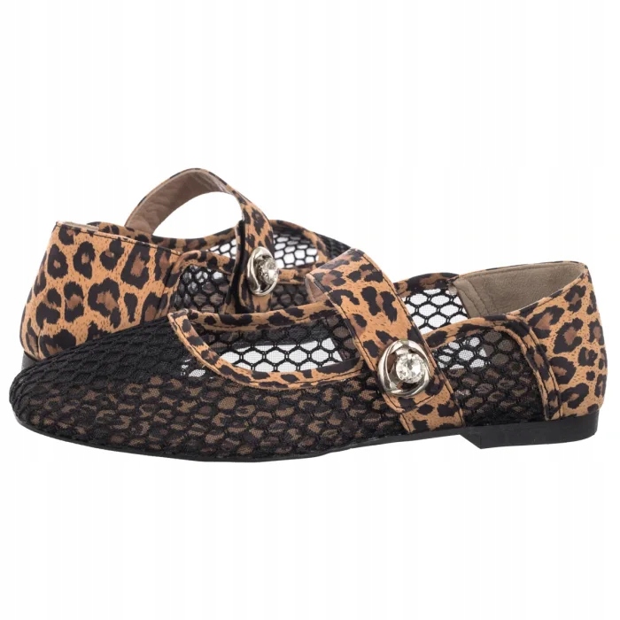 Dámské baleríny Venezia Černo/hnědé L075MTBBOBA033