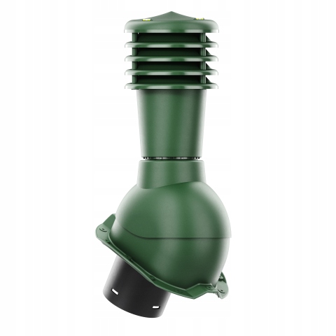 Větrací komín Smartline profil T18 fi 125 mm nezateplený zelený