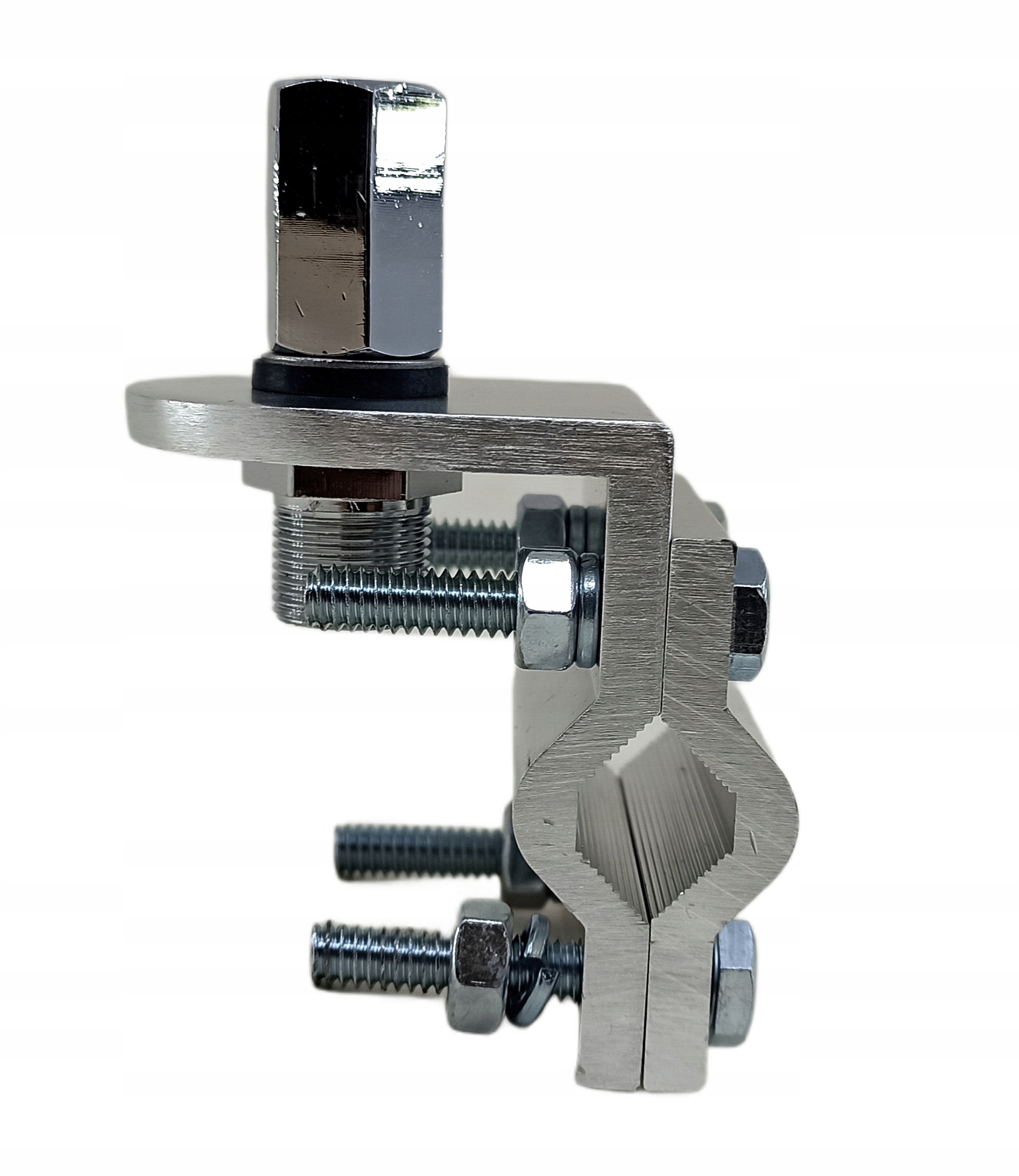 Uchwyt relingowy lusterkowy z głowicą 3/8" do anteny Cb Kf