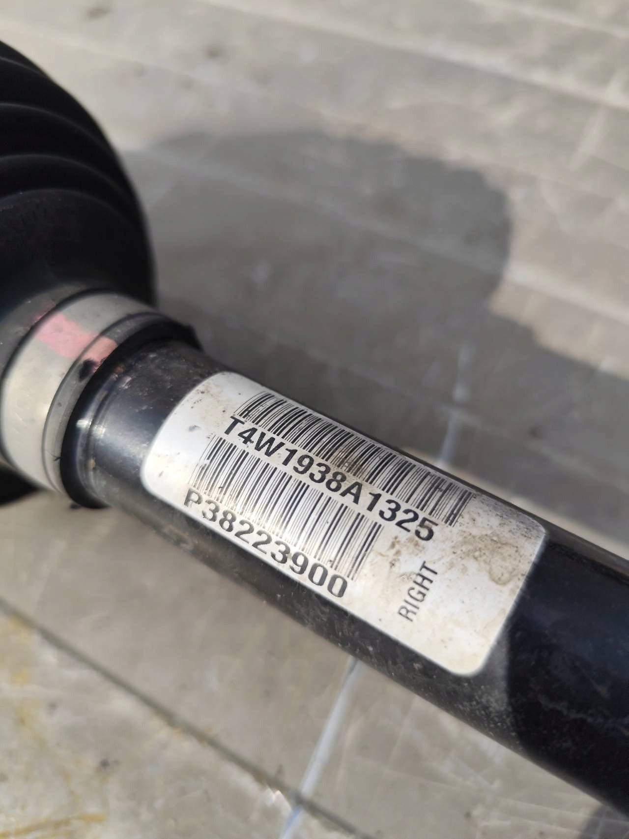 JEEP CHEROKEE KL LIFT 2.2D semi-axis right P68292308AA