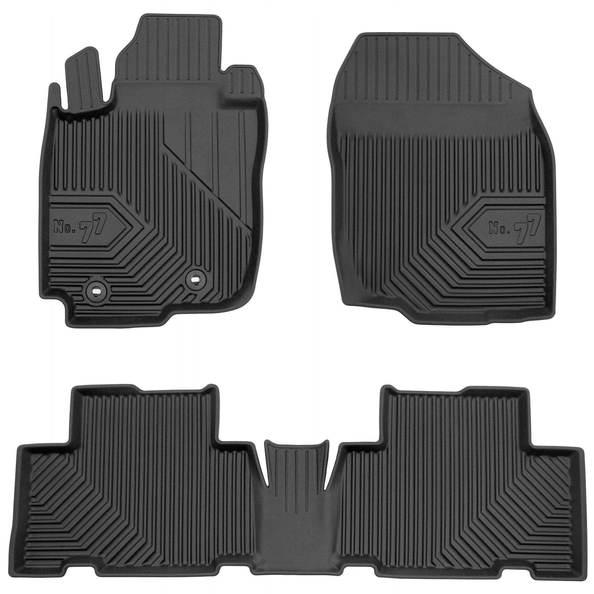 Gumové koberce č.77 Toyota RAV4 III 2005-2012