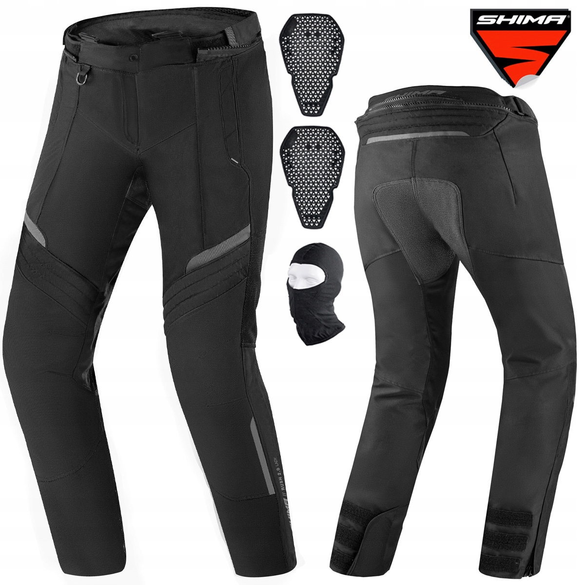 Motocyklové Nohavice Shima Rush 2.0 Vented Čierne Dámske Darčeky