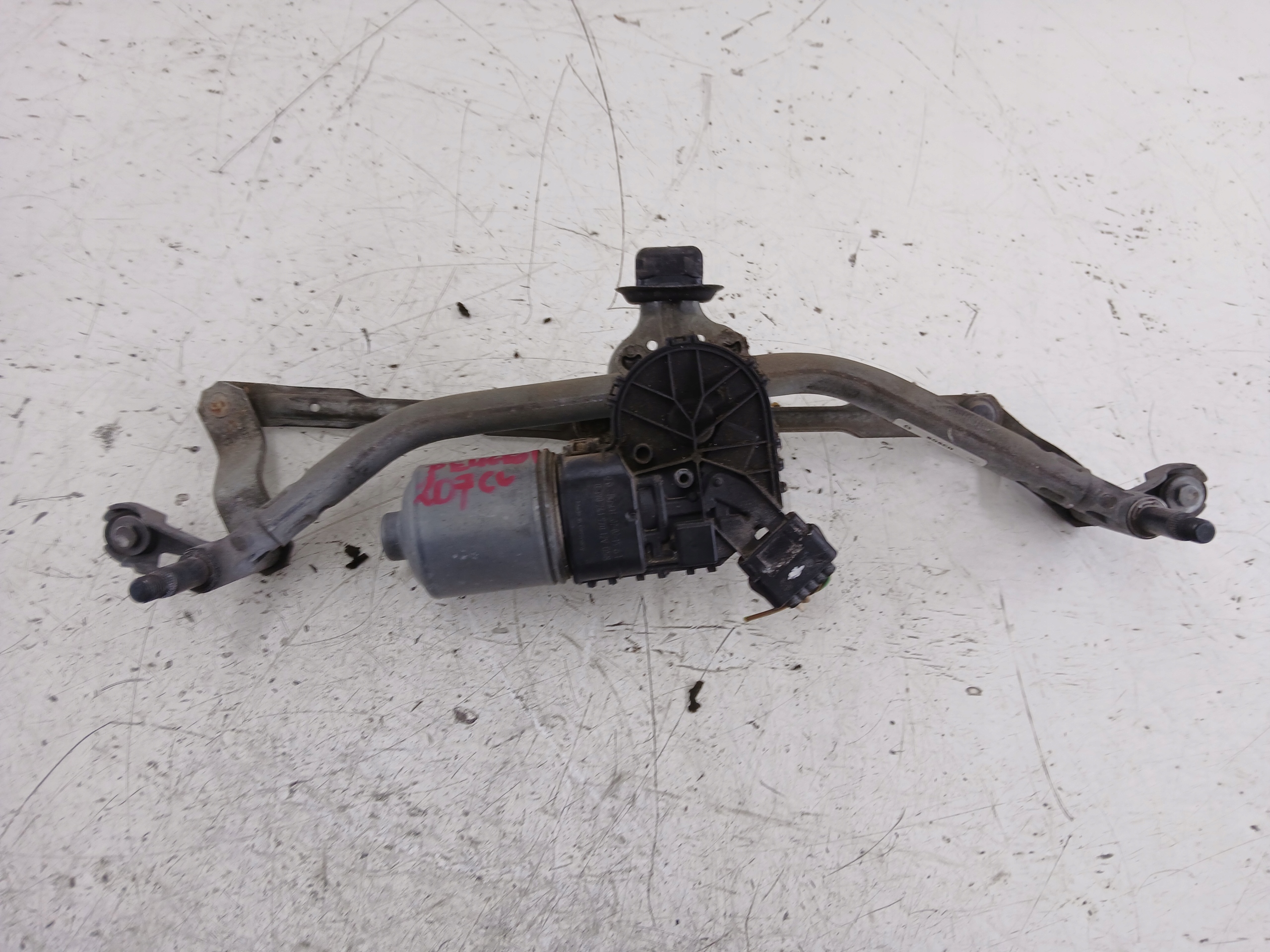PEUGEOT 207 CC wiper mechanism front 9681204380