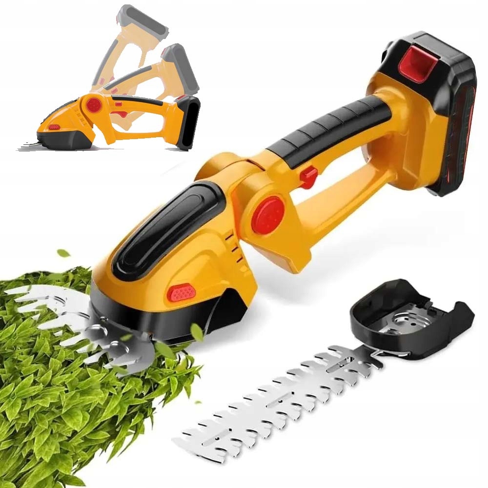Elektrické Nůžky Na Živý Plot Pro Stříhání Keřů A Stříhání Větví 2V1