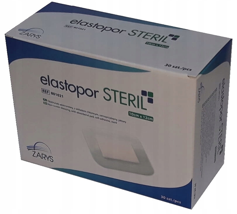 

Opatrunek jałowy Elastopor Steril 10 x 12cm 30szt