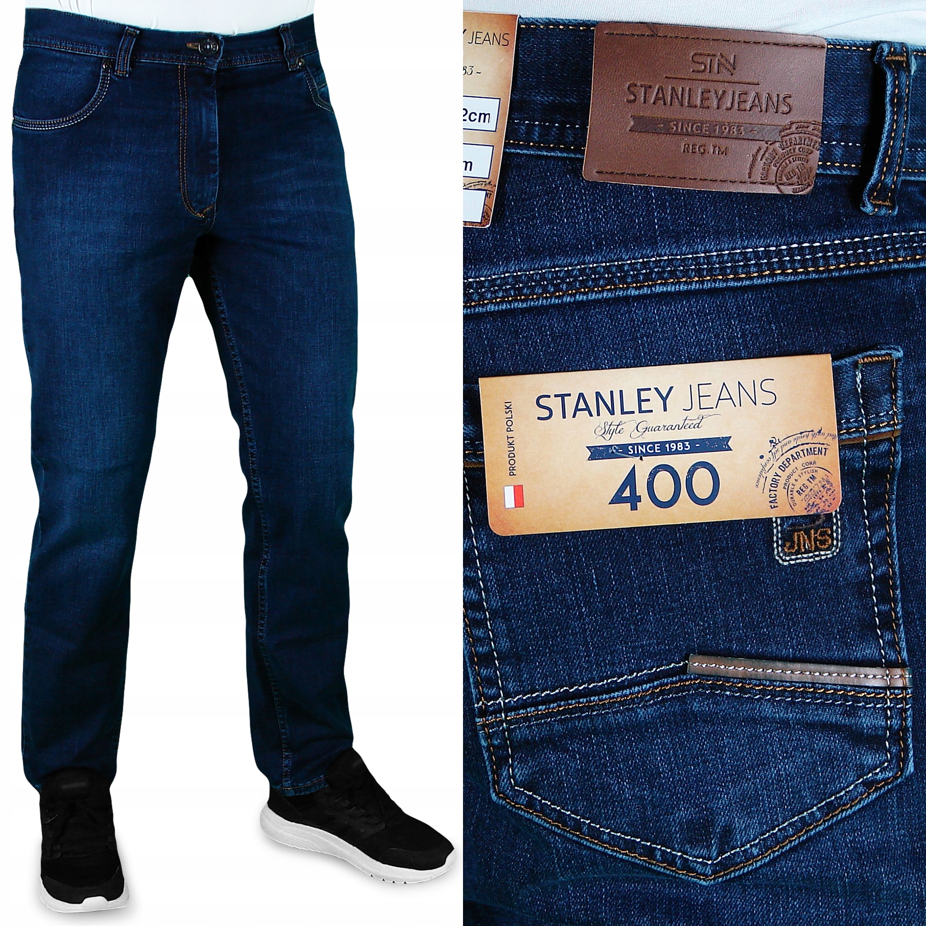 SPODNIE MĘSKIE STANLEY 400/139 W38 L34 W100 cm