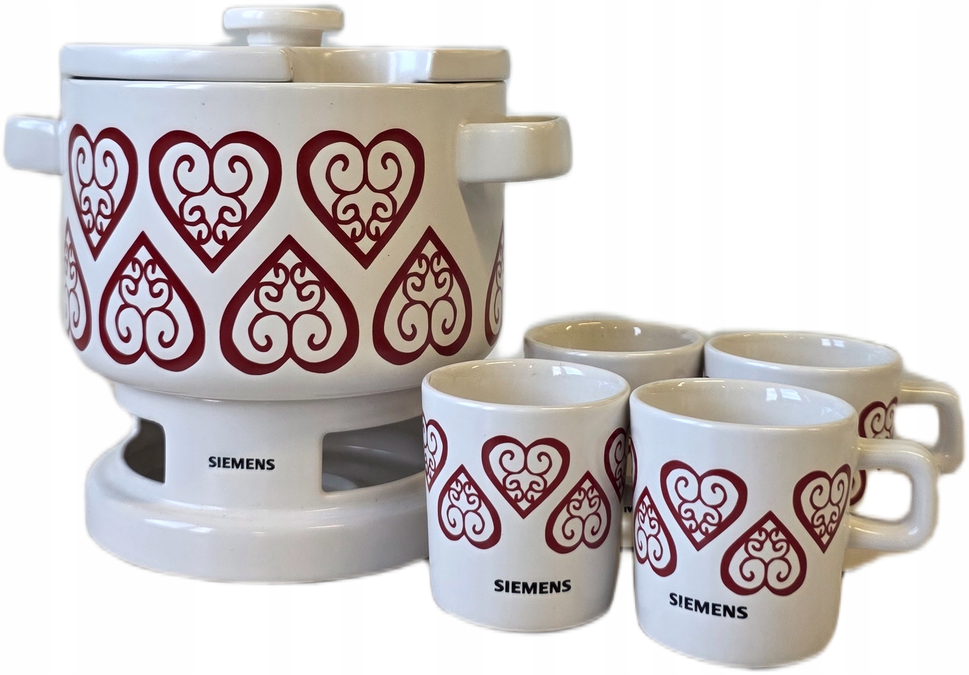 CERAMICZNY ZESTAW DO GRZANEGO WINA SIMENS
