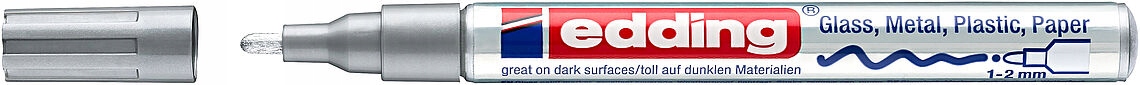 

Marker olejowy Edding 751 srebrny 1-2mm okr.