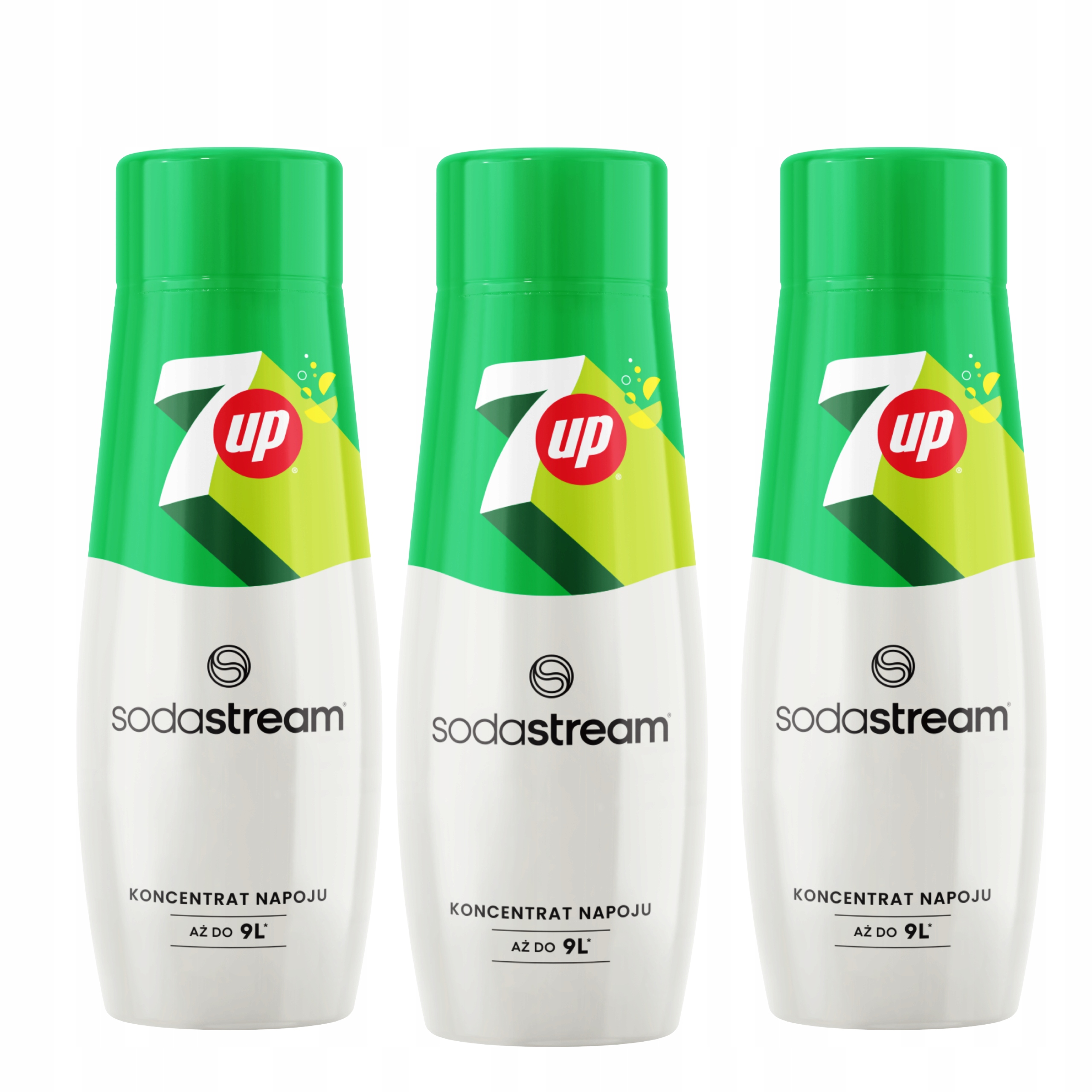 Levně 3x Nápojový Koncentrát 7UP 440ML Sodastream