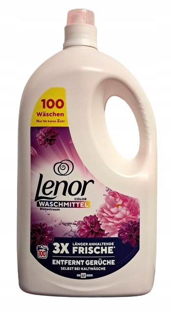 Lenor żel do prania tkanin kolorowych kolor Amethyst 100 prań 4,5L Original