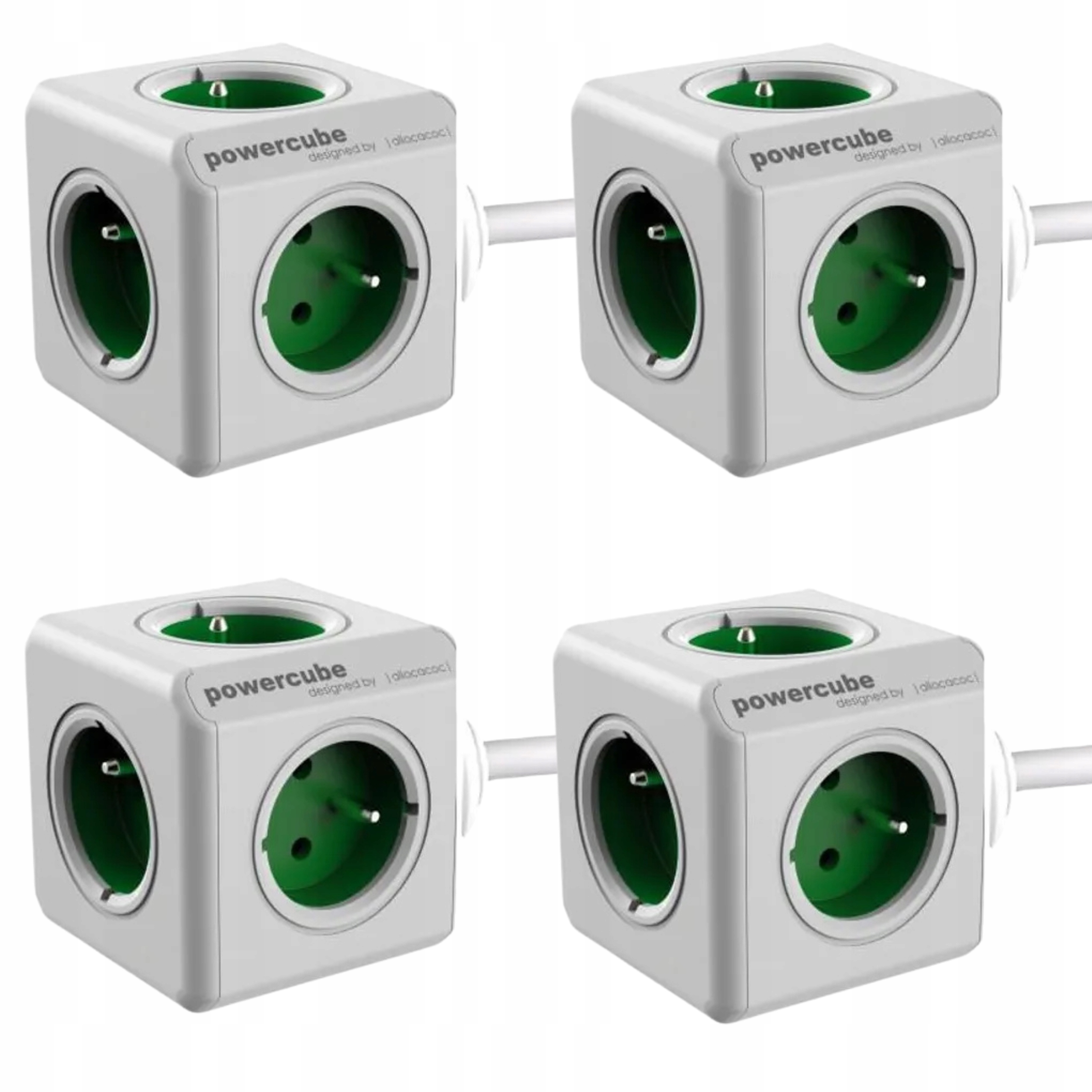 Prodlužovací Kabel Allocacoc 1,5 m 5 ks bílá PowerCube 2300gn