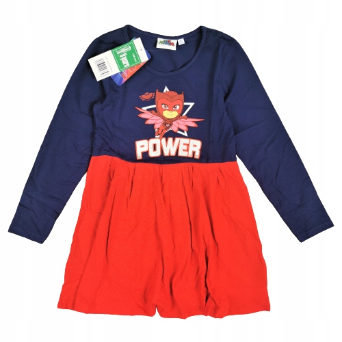 

bawełniana sukienka Pj Masks 128 Tv
