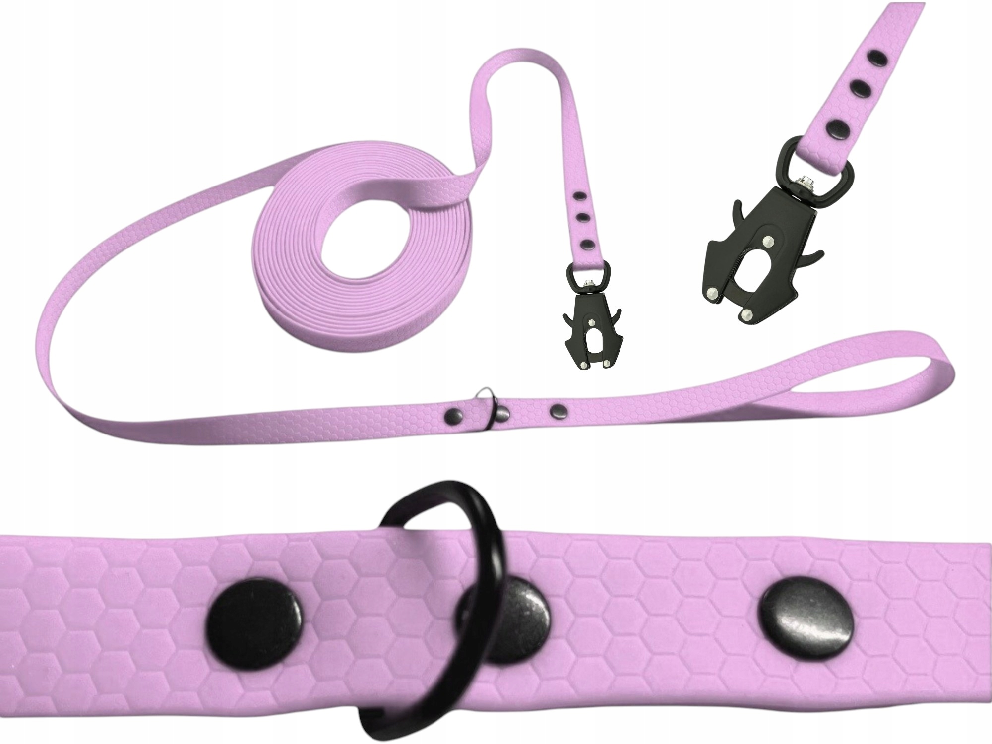 Vodítko Měkké Trénink Smyčka Biothane Pvc Frog Edition 10M 16MM