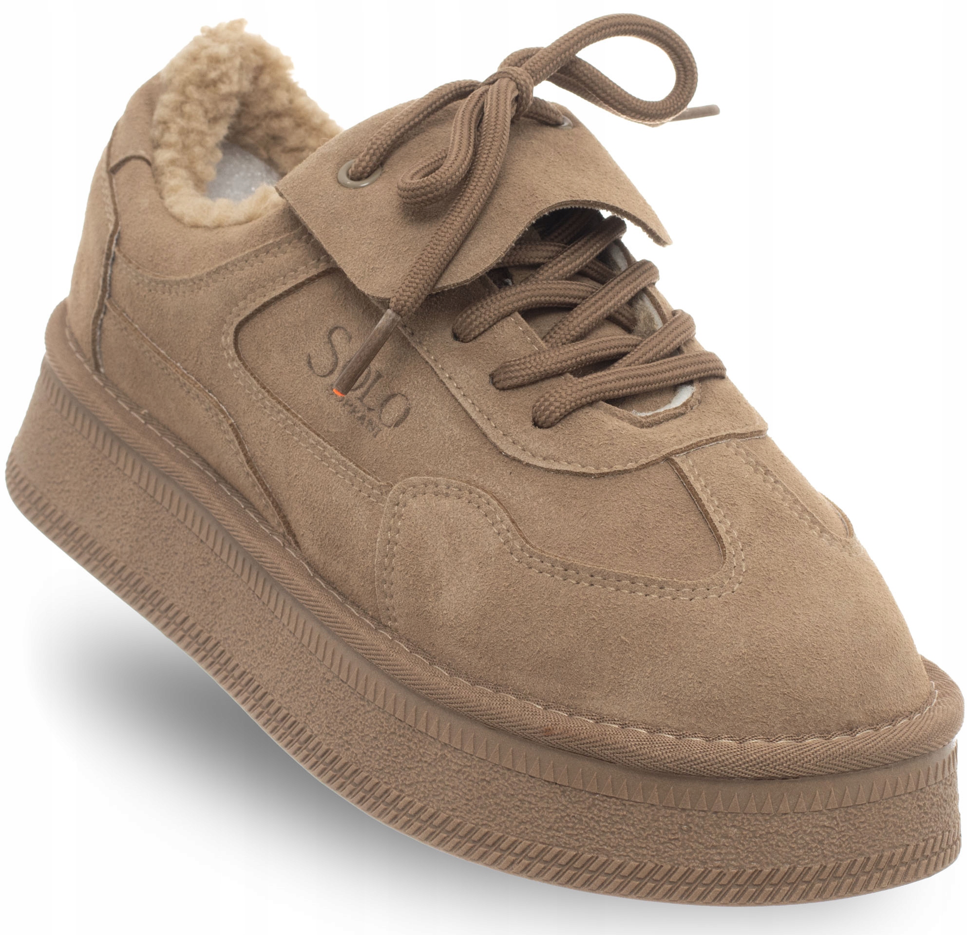 Solo Soprani Dámské zimní zateplené boty na lehké platformě SSW521P34