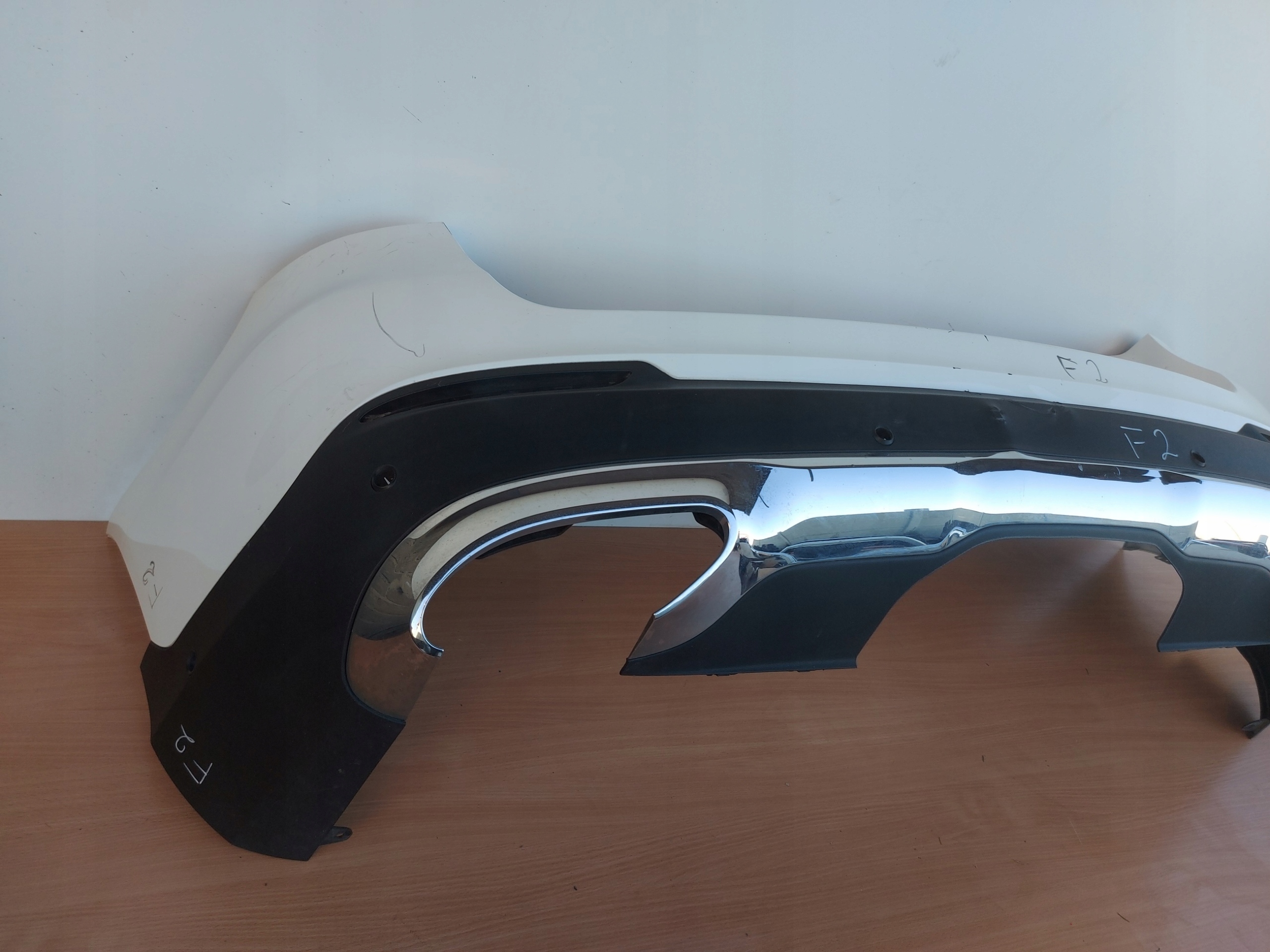 MERCEDES GLC W253 bumper rear below towing original