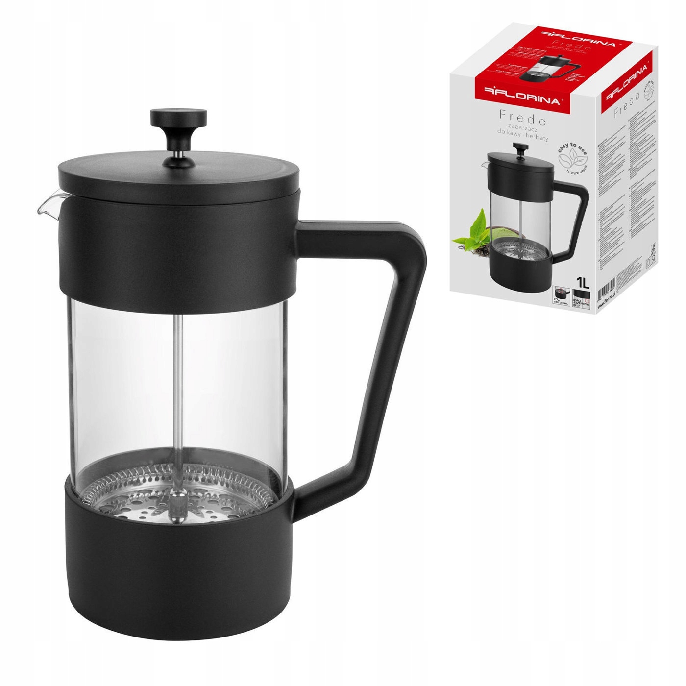 

Zaparzacz do kawy lub herbaty Florina Fredo 1 l