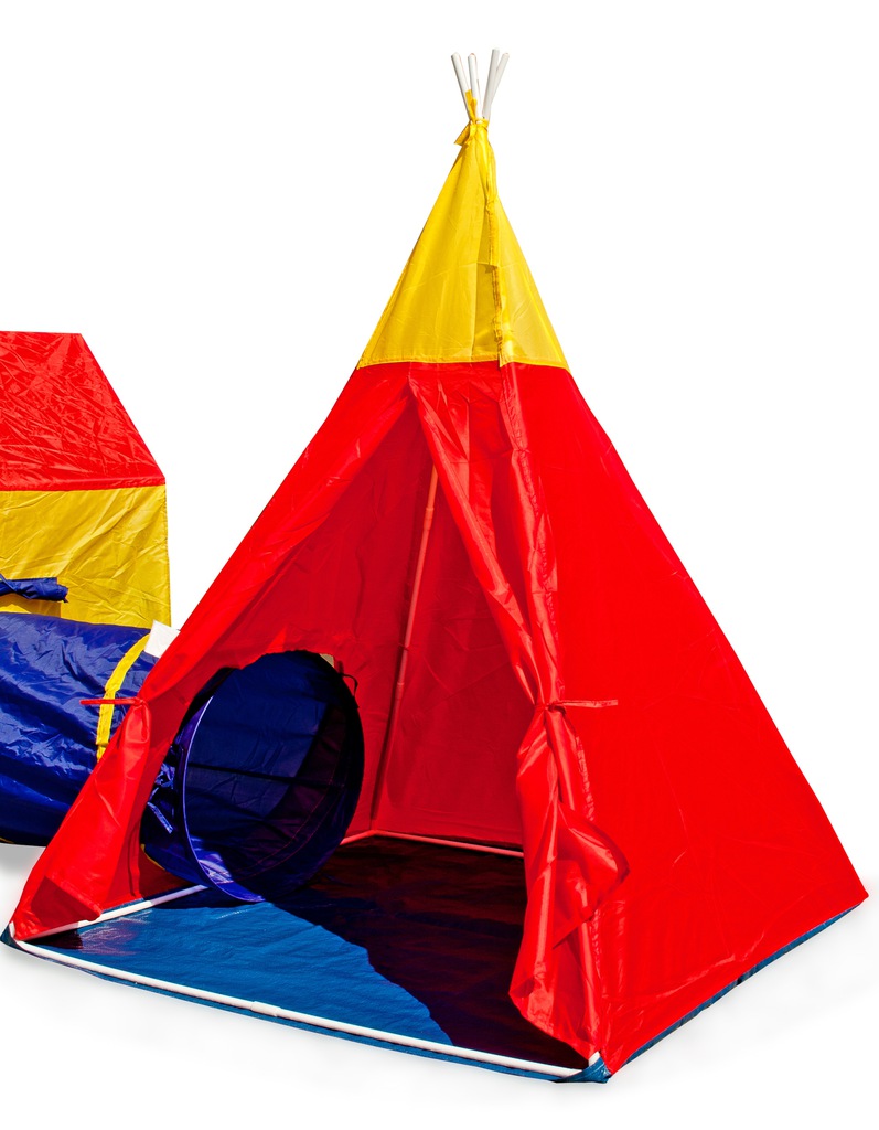DOMEK NAMIOT ZESTAW NAMIOTÓW DLA DZIECI 5W1 Z TUNELAMI Szerokość produktu 200 cm