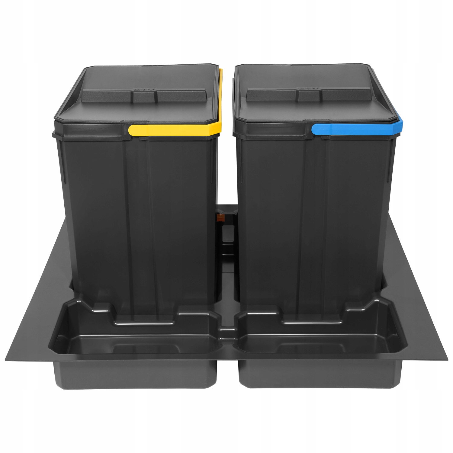 Kosz Segregator na śmieci AXISPACE 60 2x15L Kod producenta PB-AS-600-2X15L