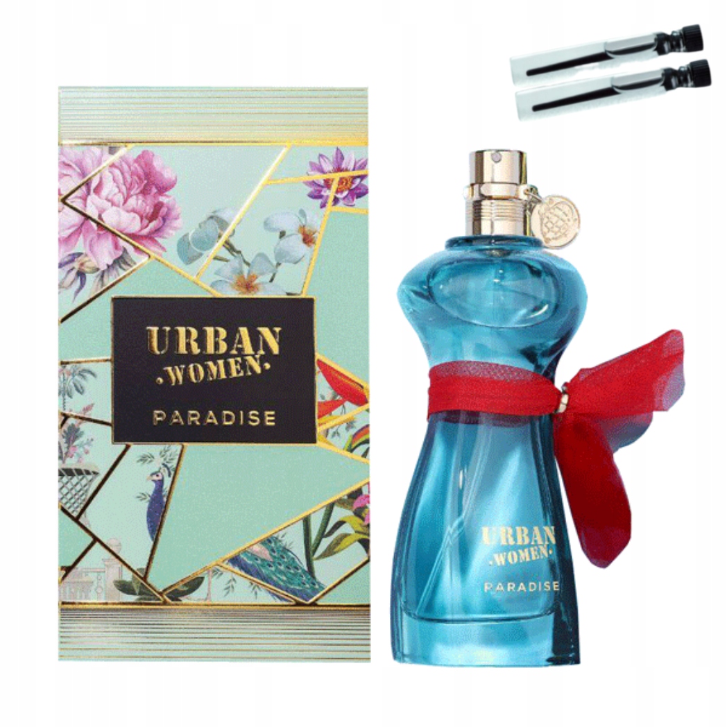 Parfém Fragrance World Urban Women Paradise 90ml 2 vzorky Dárek