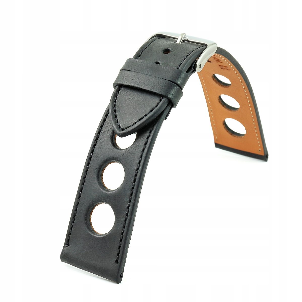 Pasek Do Zegarka Czarny Rally 3 Dziury 9207.01N.20 20mm