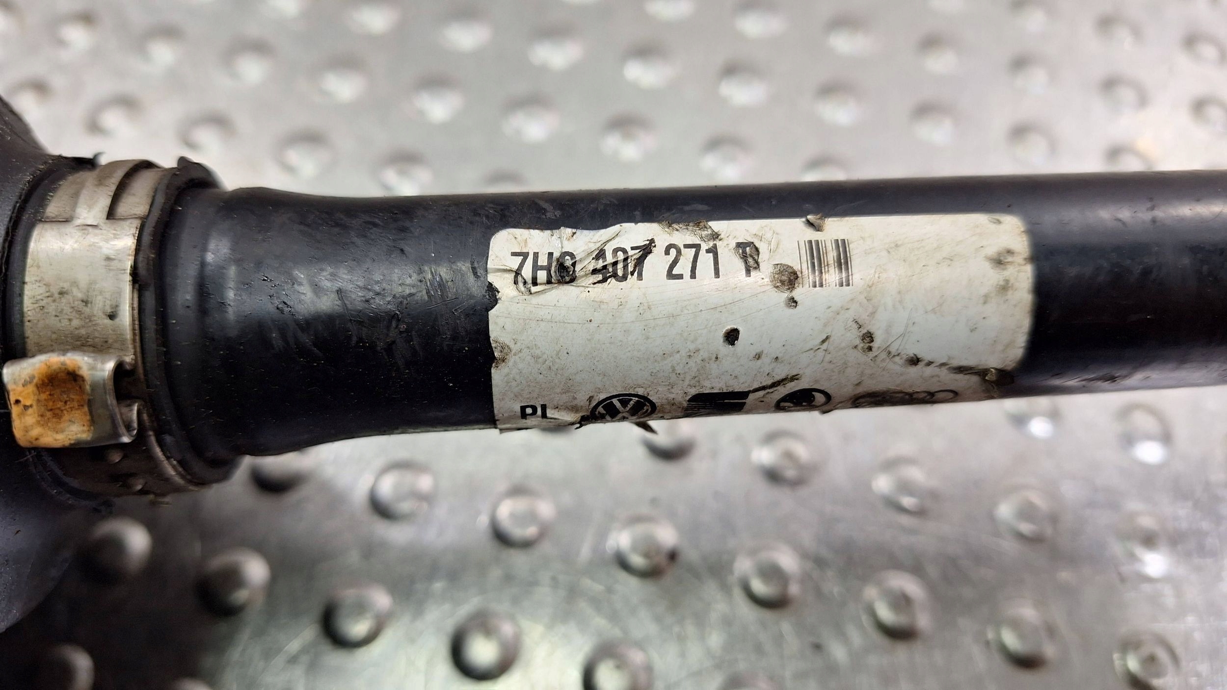 semi-axis left front 7H0407271T VW TRANSPORTER T5 1.9 TDI