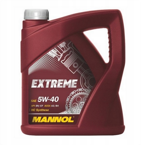 

Mannol Extreme 5W40 Sn/cf olej silnikowy 5L