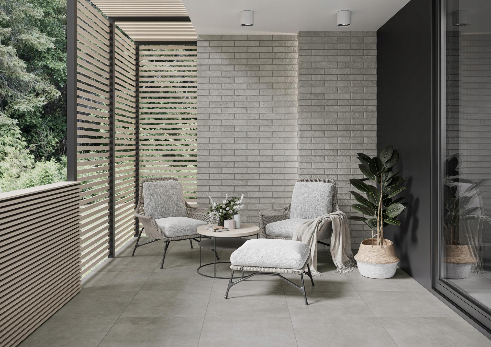 Kamień MACRO GRYS jasno szare płytki klinkierowe Typ glazura