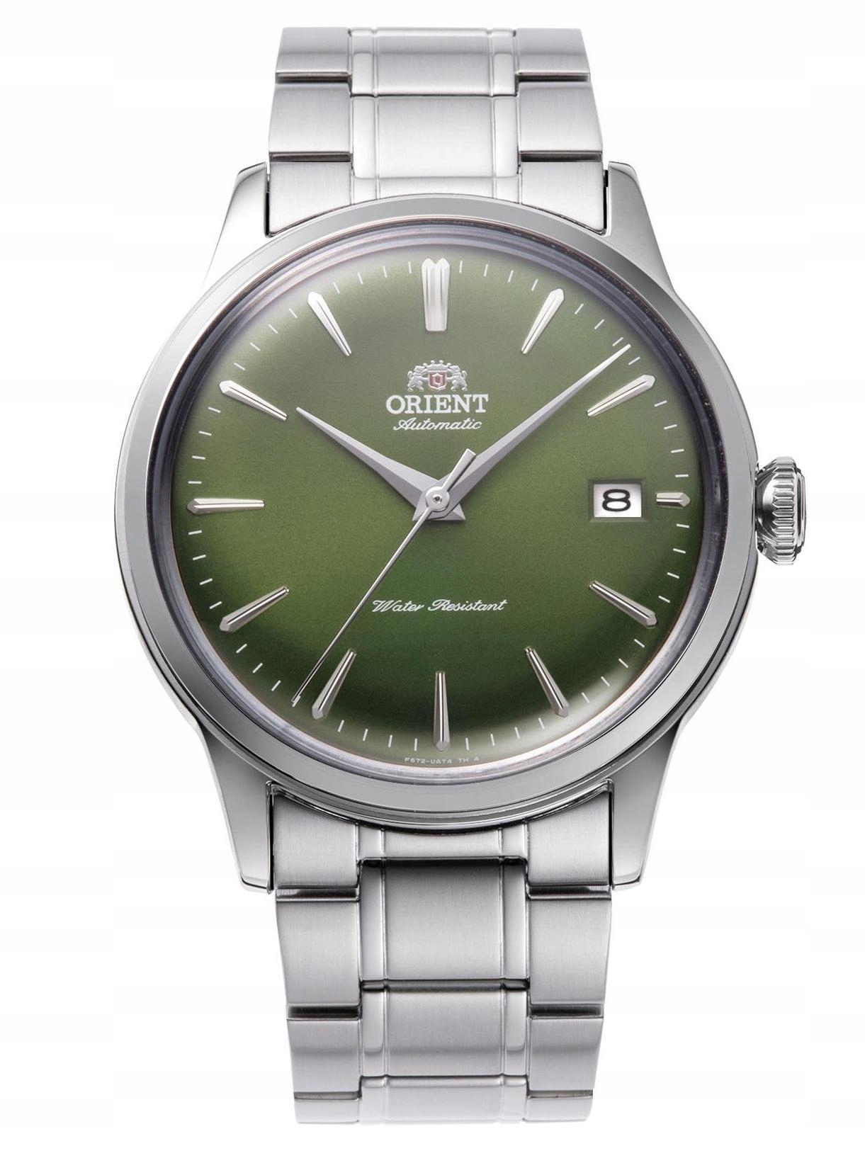 Nové Originální Pánské Hodinky Orient Bambino RA-AC0M09E30B Automat zelené