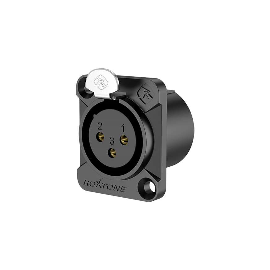 Roxtone RX3FD-BG Gniazdo Tablicowe Żeńskie Xlr