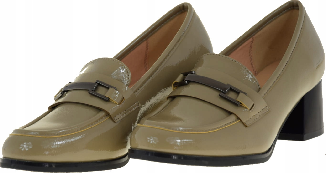PÓŁBUTY DAMSKIE ELEGANCKIE LAKIEROWANE 12155 R.38 Kod producenta 12155