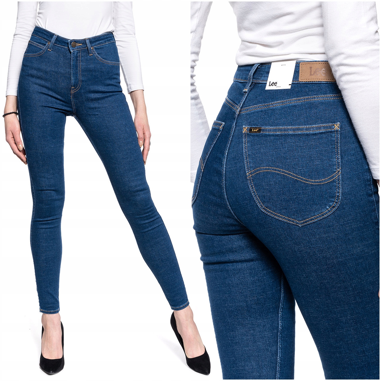 

Lee Ivy Damskie Spodnie Jeansowe W30 L31