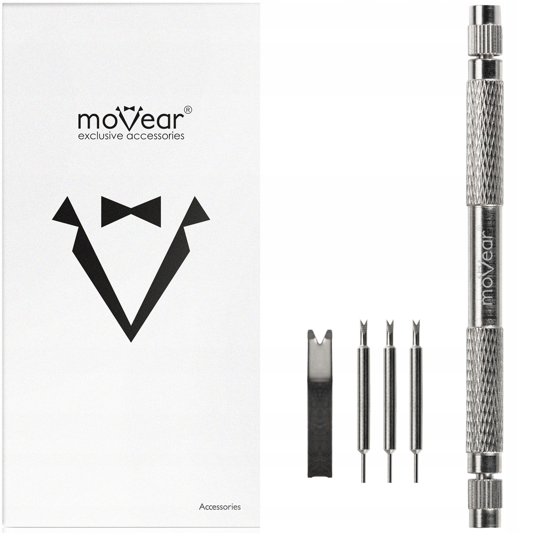 Narzędzie do wymiany pasków teleskopów stal wymienne końcówki MOVEAR Stan opakowania oryginalne