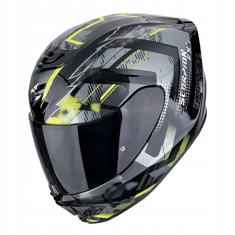 Helma Scorpion EXO-391 Clutter Black/neon Yellow čierna žltá fluo Darčeky