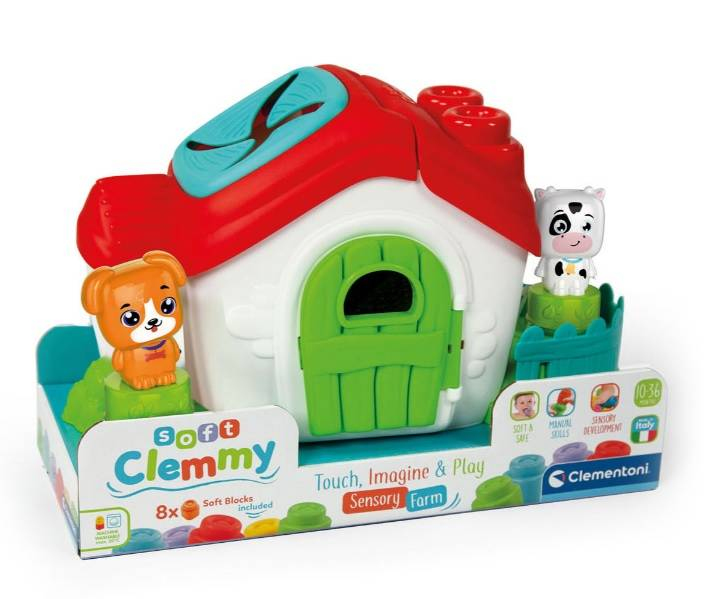 Domek Farma Gospodarstwo Sensoryczna Miękka Zabawka